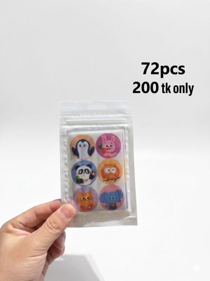 72 pcs mosquito reppellent sticker (random design)